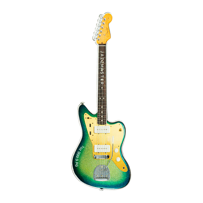 Image for 1 oz Pure Silver Fender® Jazzmaster from TD Precious Metals